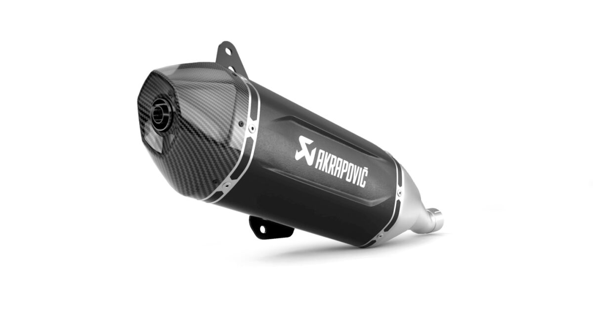 AKRAPOVIC S-VE125SO5-HWSSBL Silenziatore linea slip-on SCOOTER VESPA	PRIMAVERA 125 IGET ABS 2025