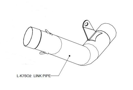 AKRAPOVIC L-B10R1 Tubo intermedio, di raccordo e a Y BMW S 1000 RR ABS	10>14