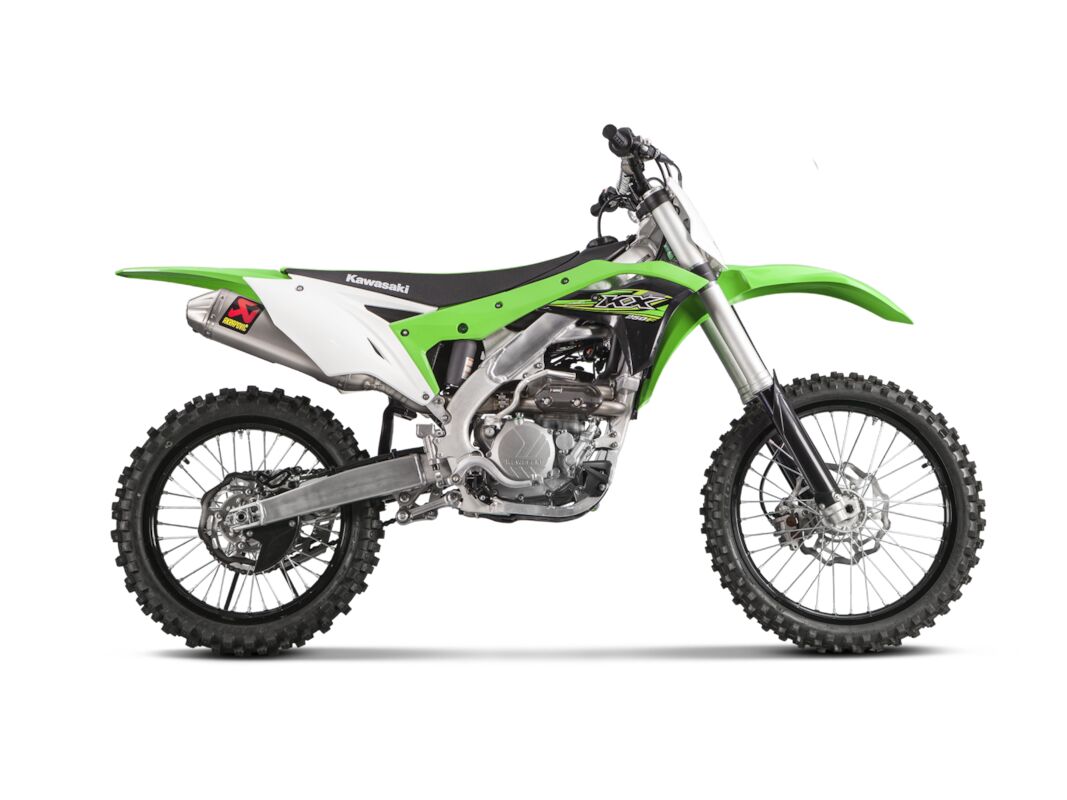 AKRAPOVIC S-K2MET9-BNTA SCARICO COMPLETO offroad Evolution Line KAWASAKI KX 250 17>24