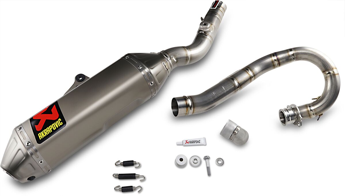 AKRAPOVIC S-S2MET6-BNTA SCARICO COMPLETO Evolution Line SUZUKI RM-Z 250 18>25