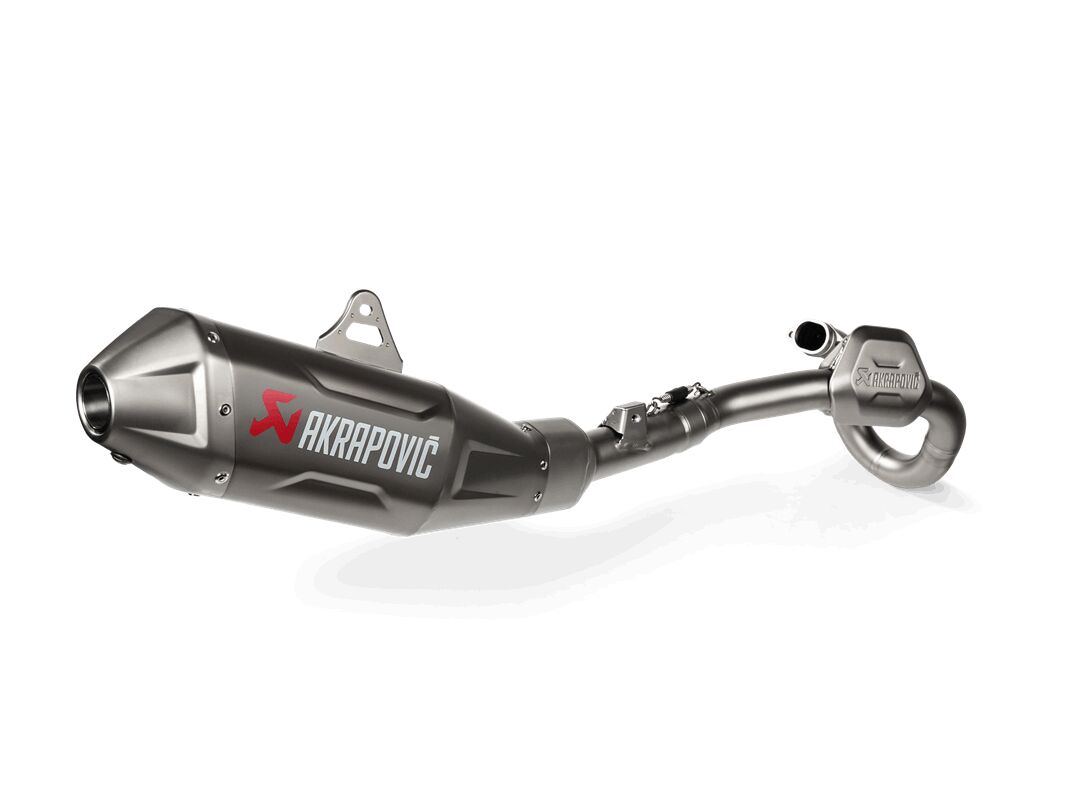 AKRAPOVIC S-H4MET16-FDHLTA SCARICO COMPLETO Evolution Line HONDA CRF 450 RX 21>24