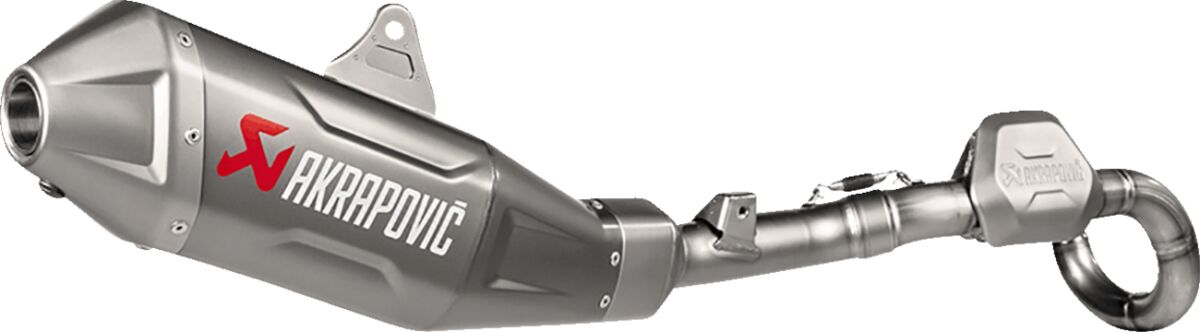 AKRAPOVIC S-H2MET13-FDHLTA SCARICO COMPLETO offroad Evolution Line HONDA CRF 250 RX 22>25