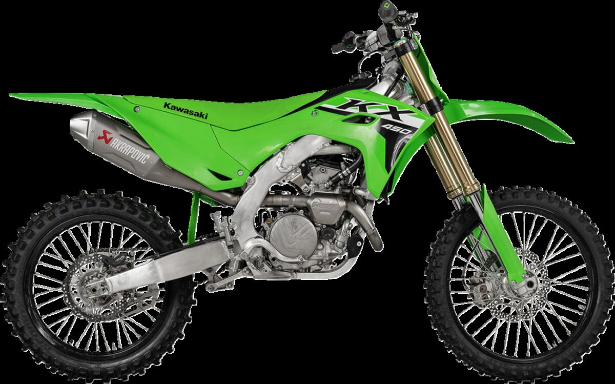 AKRAPOVIC S-K4MET9-FDHLTA SCARICO COMPLETO Evolution Line KAWASAKI KX 450 24>26