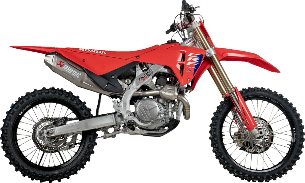 AKRAPOVIC S-H4E1-FDHLT SCARICO COMPLETO Evolution Line HONDA CRF 450 RX 2025