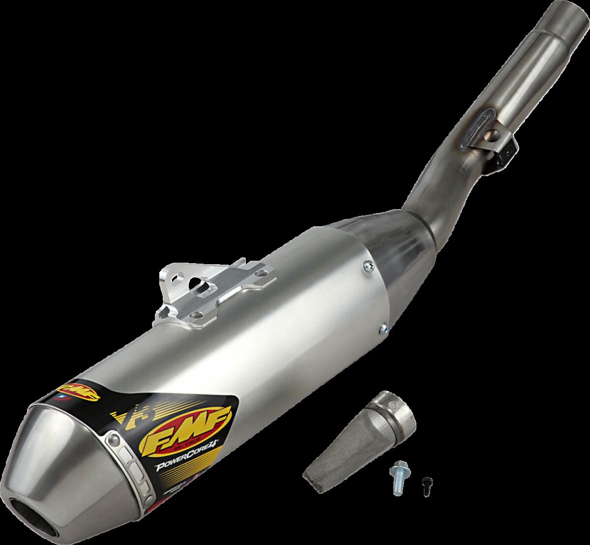 FMF 042345 Silenziatore slip-on HEX PowerCore 4 KAWASAKI KX 250 F 17>20