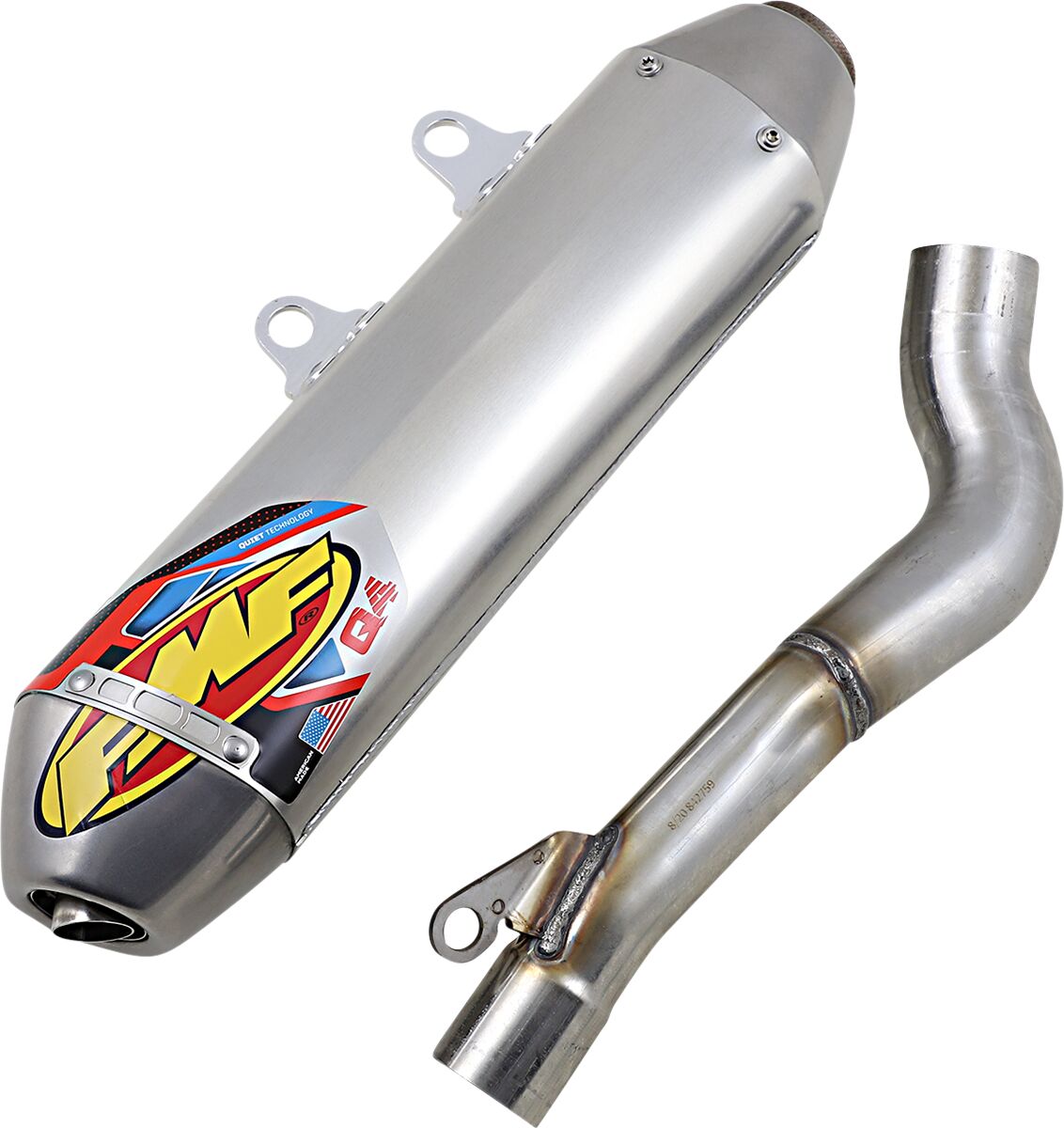FMF 045667 Silenziatore slip-on Hex Q4 BETA RR 480 EFI 20>24