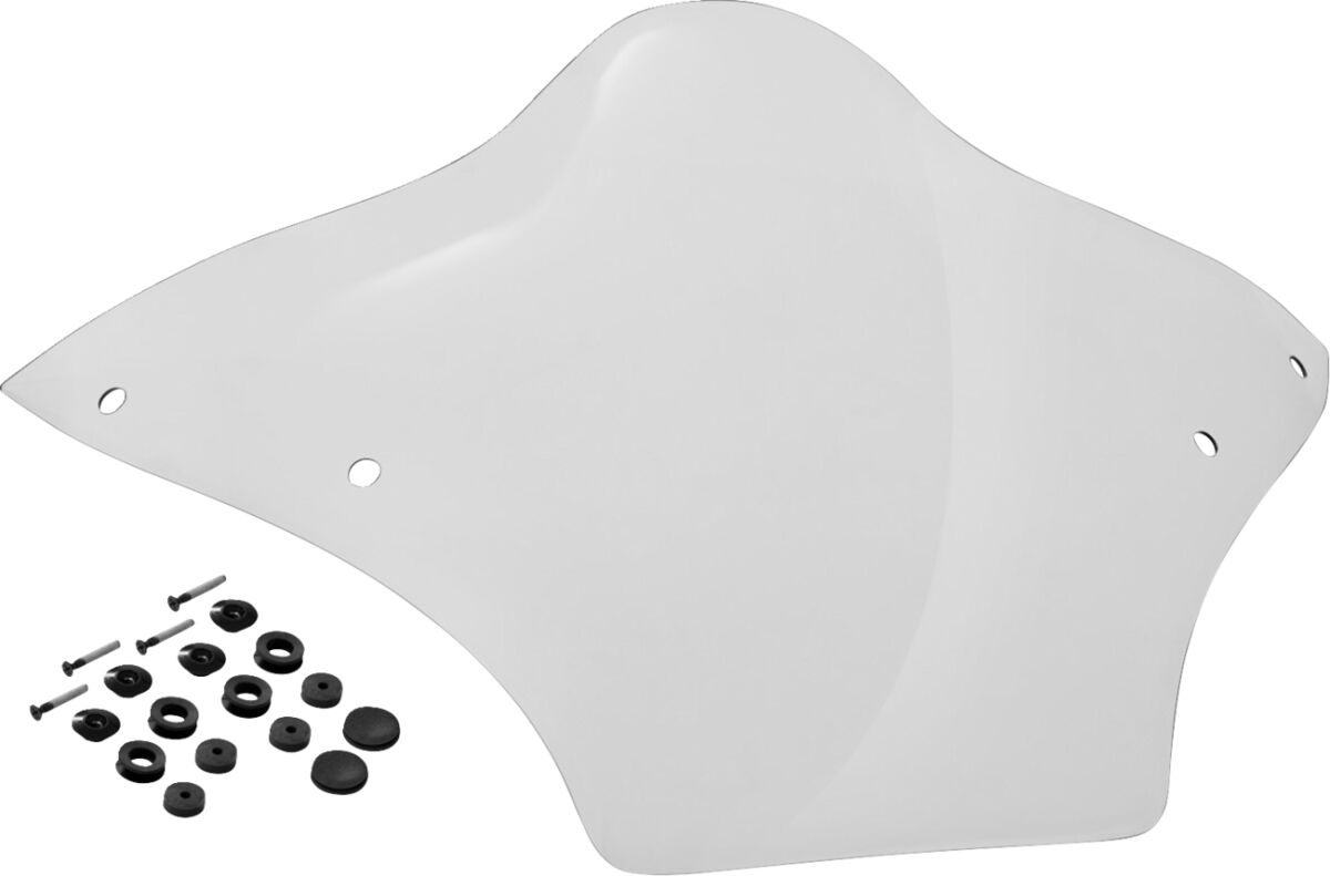 MEMPHIS SHADES MBR100304 Parabrezza BRL Race Bubble Windshield HARLEY DAVIDSON FLTRXS 1868 ABS 15>23