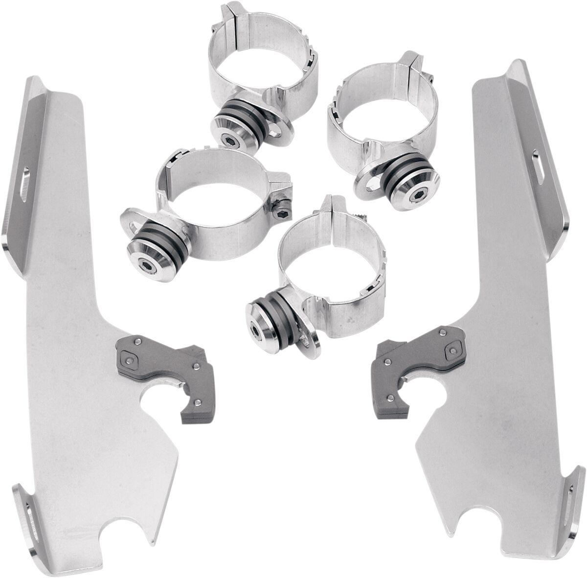MEMPHIS SHADES MEM8977 KIT STAFFE completo a sgancio rapido Fats/Slim HARLEY DAVIDSON FXDF 1690 06>17