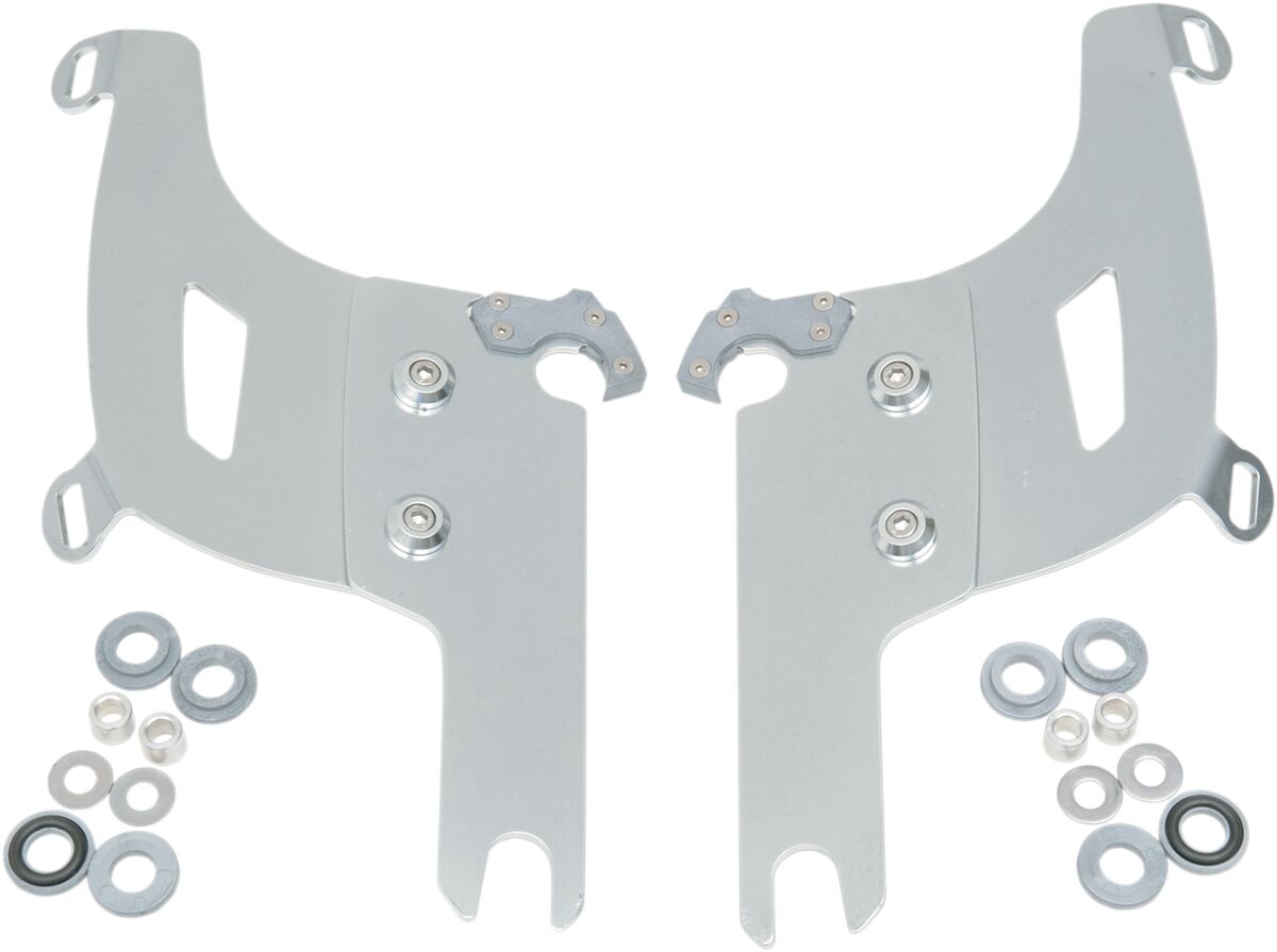 MEMPHIS SHADES MEK1939 KIT STAFFE a sgancio rapido per carenatura Bullet HARLEY DAVIDSON FLHR 1750 ABS 94>22