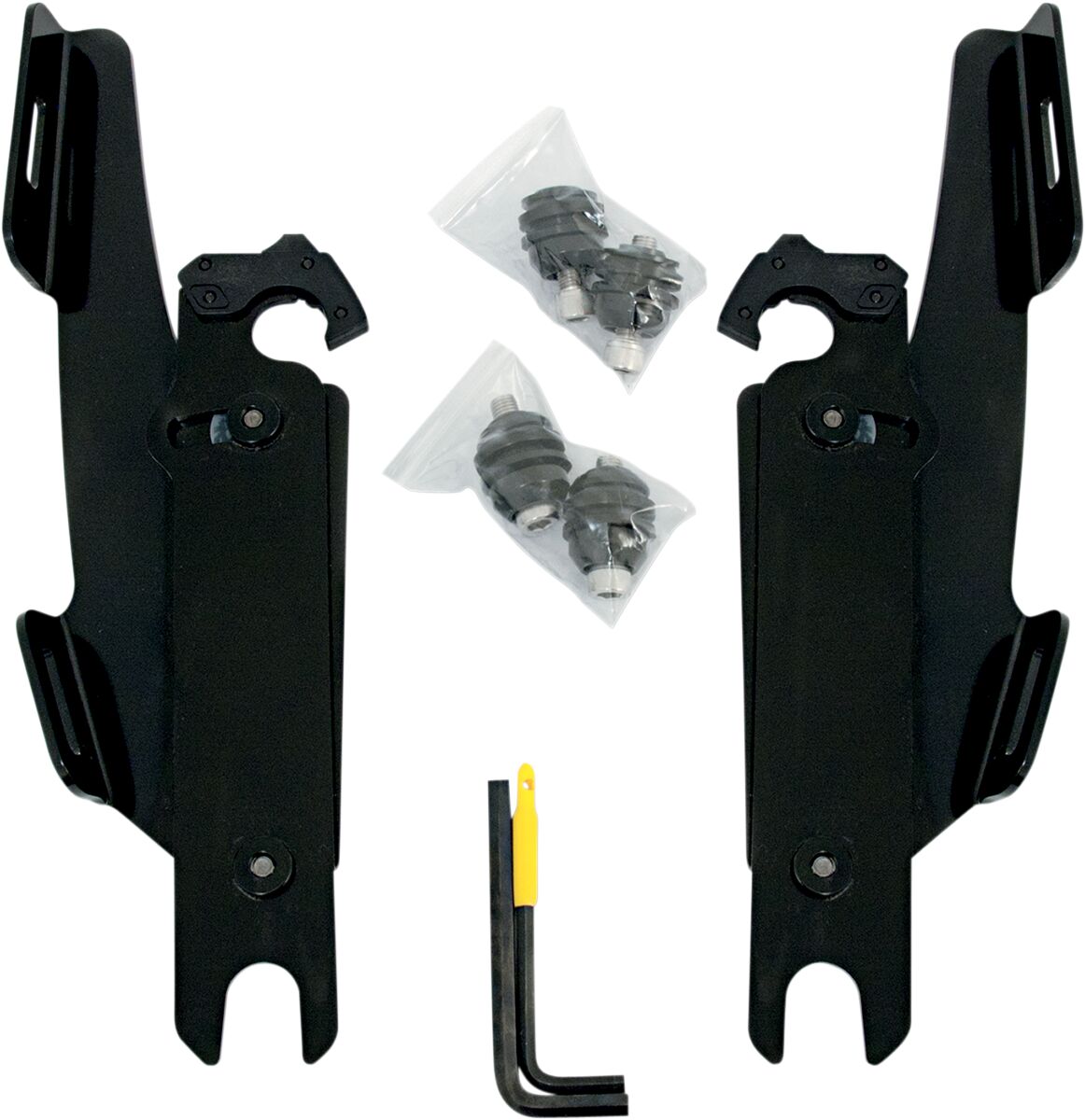 MEMPHIS SHADES MEK1952 KIT STAFFE completo a sgancio rapido Fats/Slim HARLEY DAVIDSON FLS 1690 86>17
