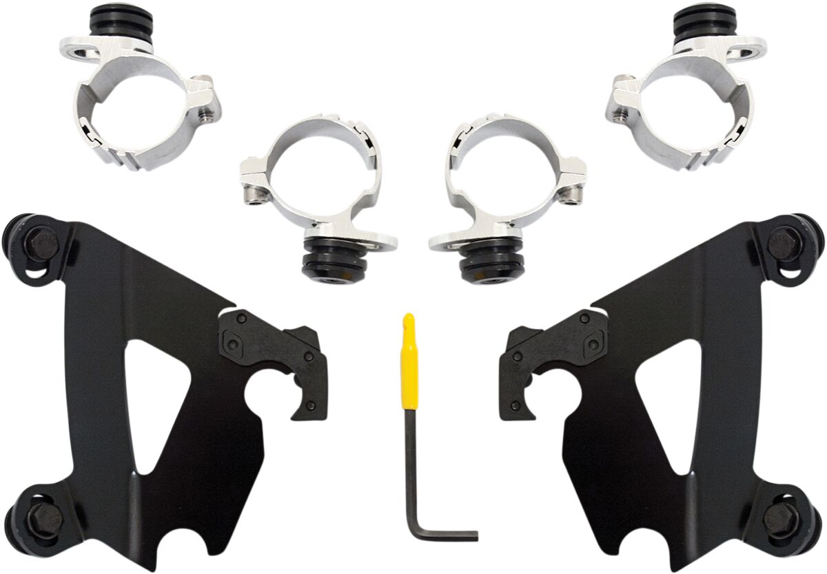 MEMPHIS SHADES MEB1997 KIT STAFFE a sgancio rapido per carenatura Cafe HARLEY DAVIDSON XG 500 ABS 96>18