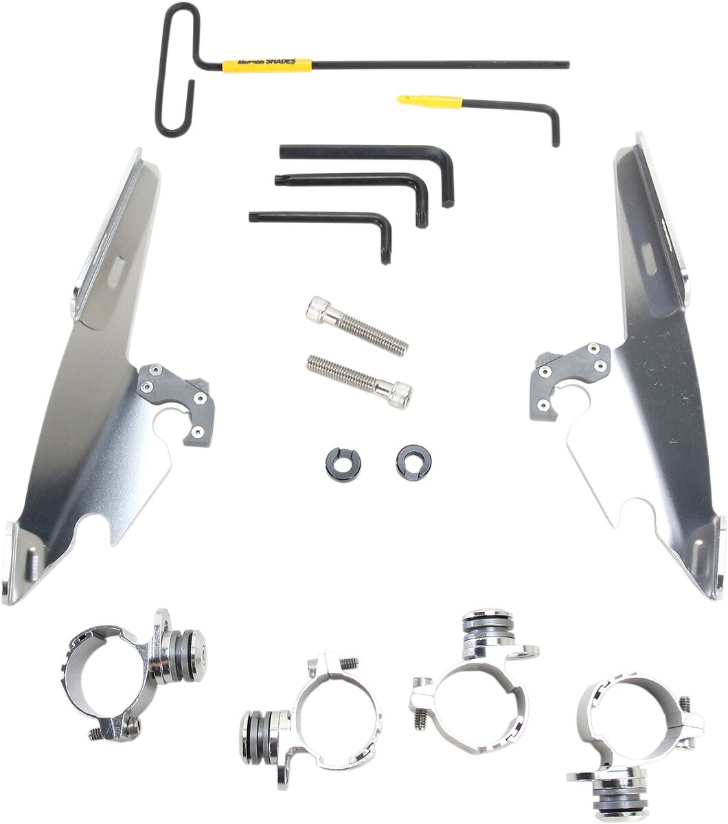 MEMPHIS SHADES MEK2009 KIT STAFFE a sgancio rapido per carenature Batwing HARLEY DAVIDSON XL 1200 X ABS 10>15