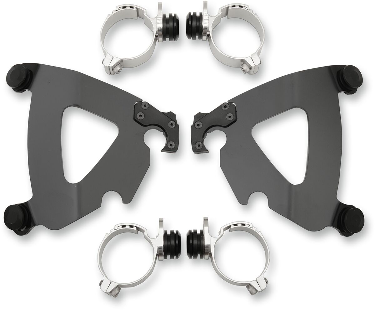 MEMPHIS SHADES MEB2029 KIT STAFFE a sgancio rapido Road Warrior HARLEY DAVIDSON FXDF 1690 06>17