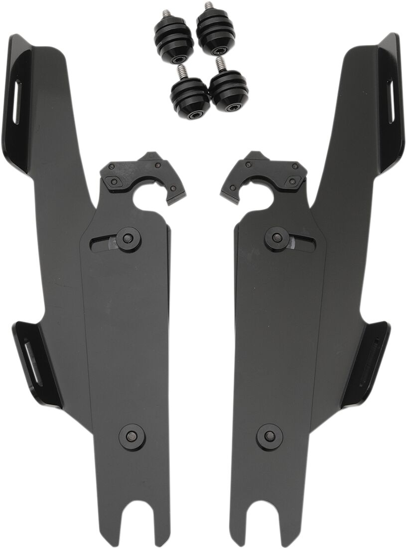 MEMPHIS SHADES MEB2032 KIT STAFFE completo a sgancio rapido Fats/Slim HARLEY DAVIDSON FLFBS 1868 ABS 18>24