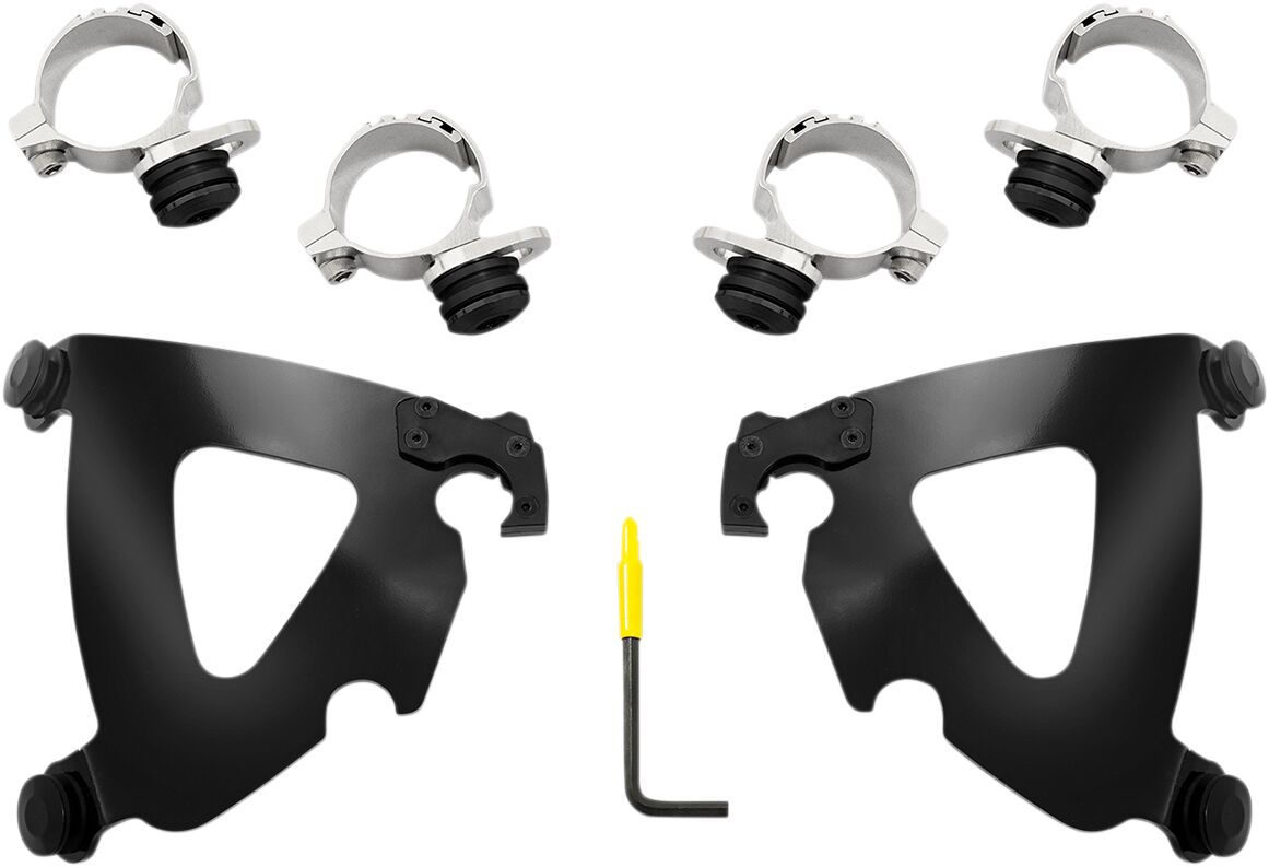 MEMPHIS SHADES MEB2037 KIT STAFFE Road Warrior Fairing Trigger-Lock Mounting Kit INDIAN SCOUT 69 ABS 15>24