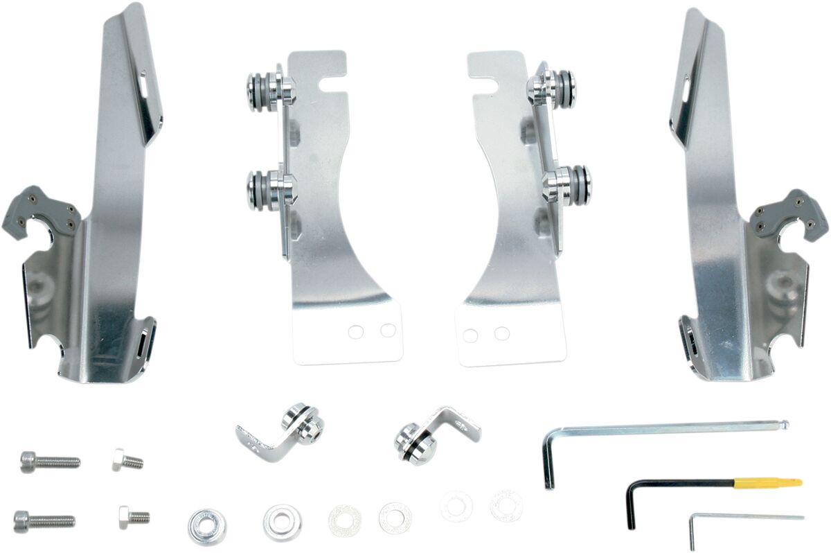 MEMPHIS SHADES MEM8979 Kit di montaggio completo a sgancio rapido per parabrezza Fats/Slim SUZUKI C 50 01>20