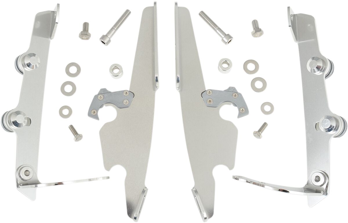 MEMPHIS SHADES MEK1970 KIT STAFFE completo a sgancio rapido per parabrezza Fats/Slim HONDA VT 750 C2B 10>23