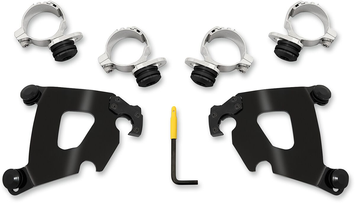 MEMPHIS SHADES MEB2025 KIT STAFFE sgancio rapido per carenature Cafer INDIAN SCOUT 69 ABS 15>24