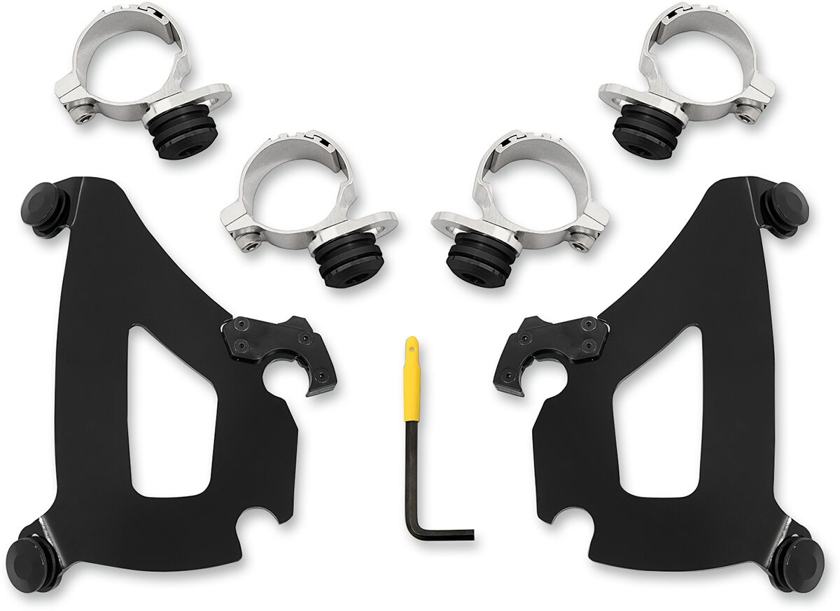 MEMPHIS SHADES MEB2026 Kit STAFFE carenatura bullet INDIAN SCOUT 69 ABS 15>24