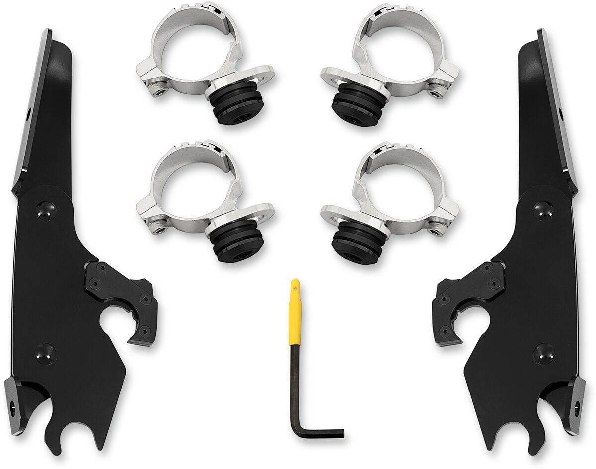 MEMPHIS SHADES MEB2027 KIT STAFFE Batwing Fairing Trigger-Lock Mounting Kit INDIAN SCOUT 69 ABS 15>24