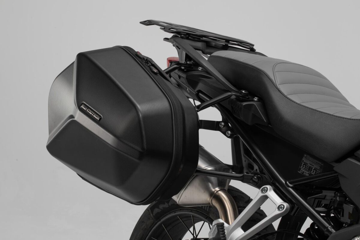 SW MOTECH CHTA0067512000B Valigie laterali Aero ABS BENELLI TRK HONDA XRV 750 BMW R 1300 GS