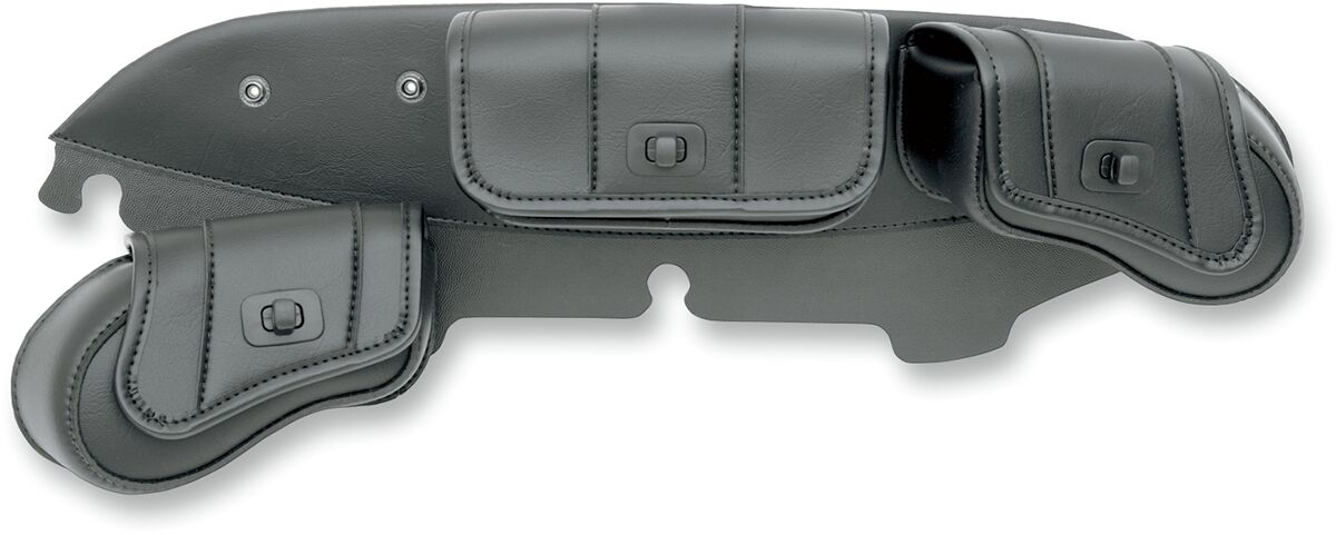 SADDLEMEN 35080015 Parabrezza con tre tasche Cruis’n Deluxe Harley Davidson FLHTC 1690 Electra Glide Classic 96>13
