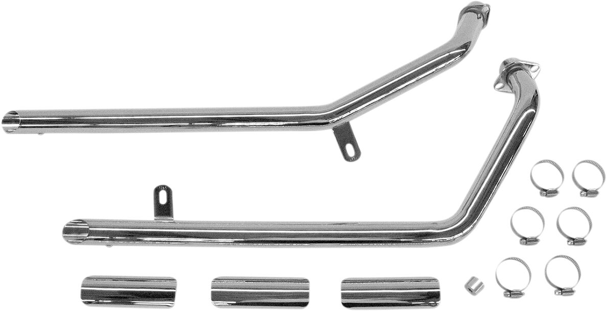 COBRA 1261 SCARICO COMPLETO Drag Pipes HONDA VT 600 C 88>07