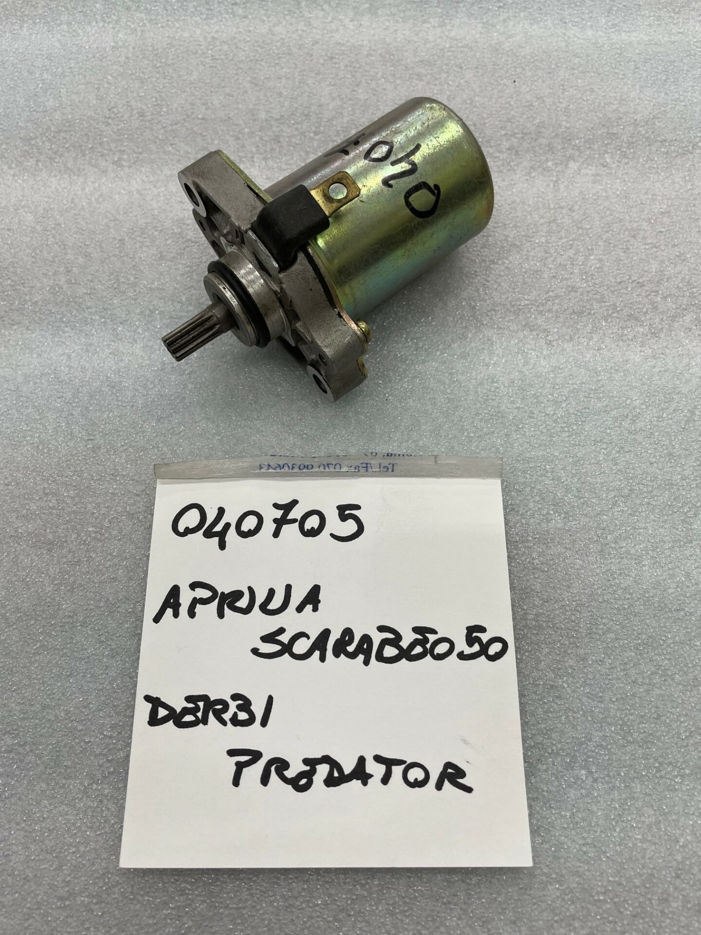 MOTORINO AVVIAMENTO MOTORE MINARELLI APRILIA DERBI MBK 50 CC USATO !!!!