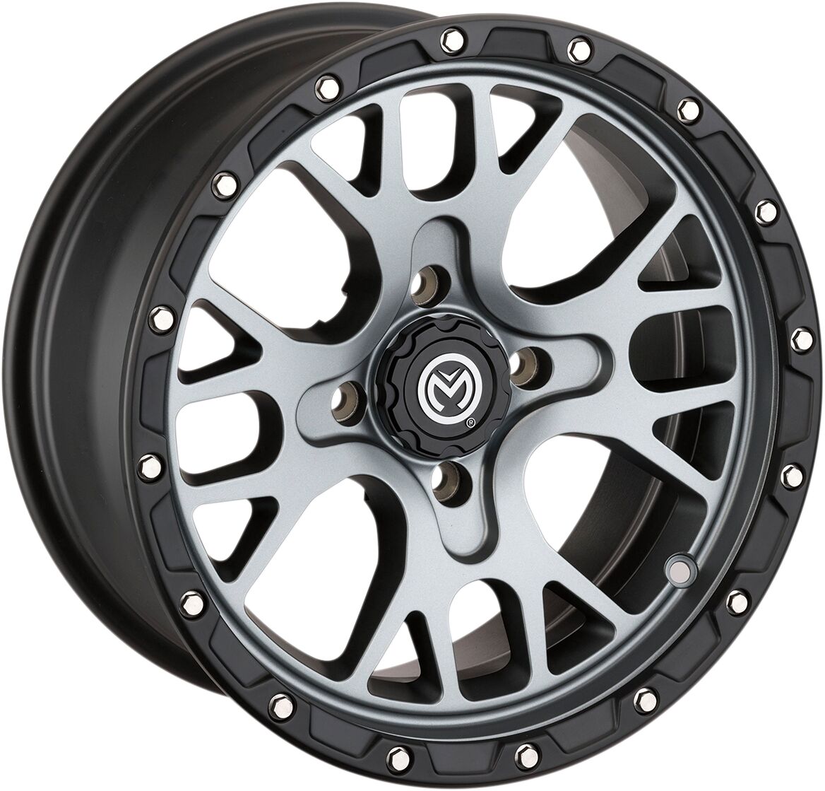 MOOSE 545MO147156SGBL54 Cerchio 545X ANTERIORE POSTERIORE 14X7 4/156 POLARIS KAWASAKI