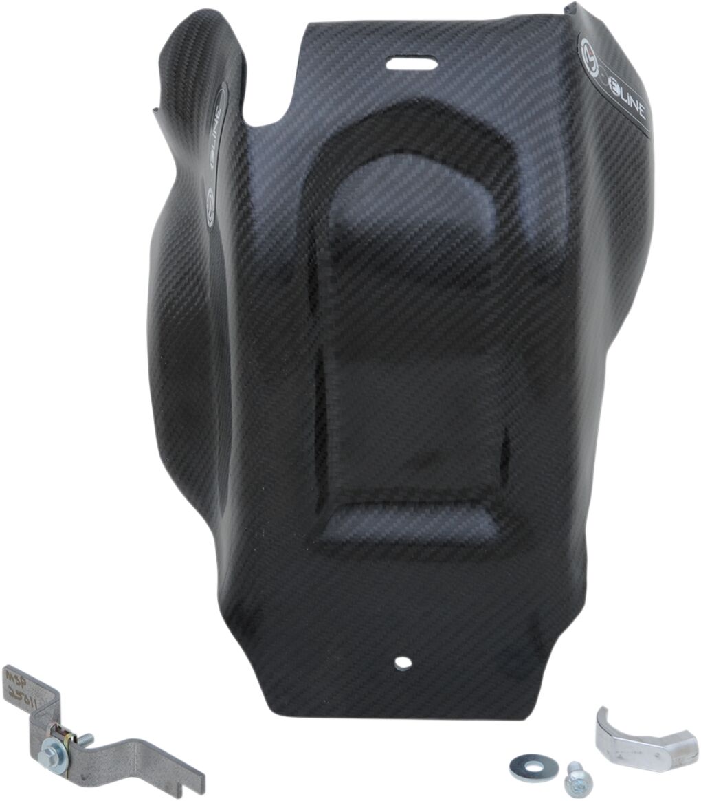 MOOSE MSP25017C Piastra paramotore in fibra di carbonio HUSQVARNA TE 250 I GAS GAS EC 250 F KTM XC-W 300 TPI 19>23