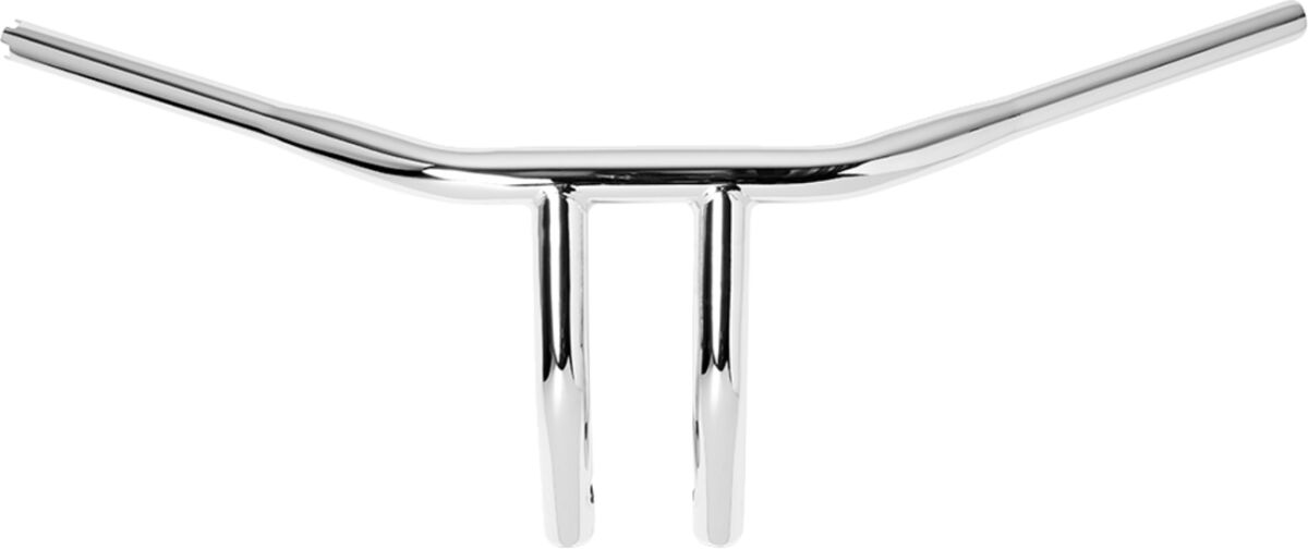 BURLY BRAND B12-4503C Manubrio T-Bar tipo Drag (altezza 24 cm , diametro 32 mm) Cromato Harley Davidson FLHCS 1868 ABS Softail Heritage Classic 114 18>24