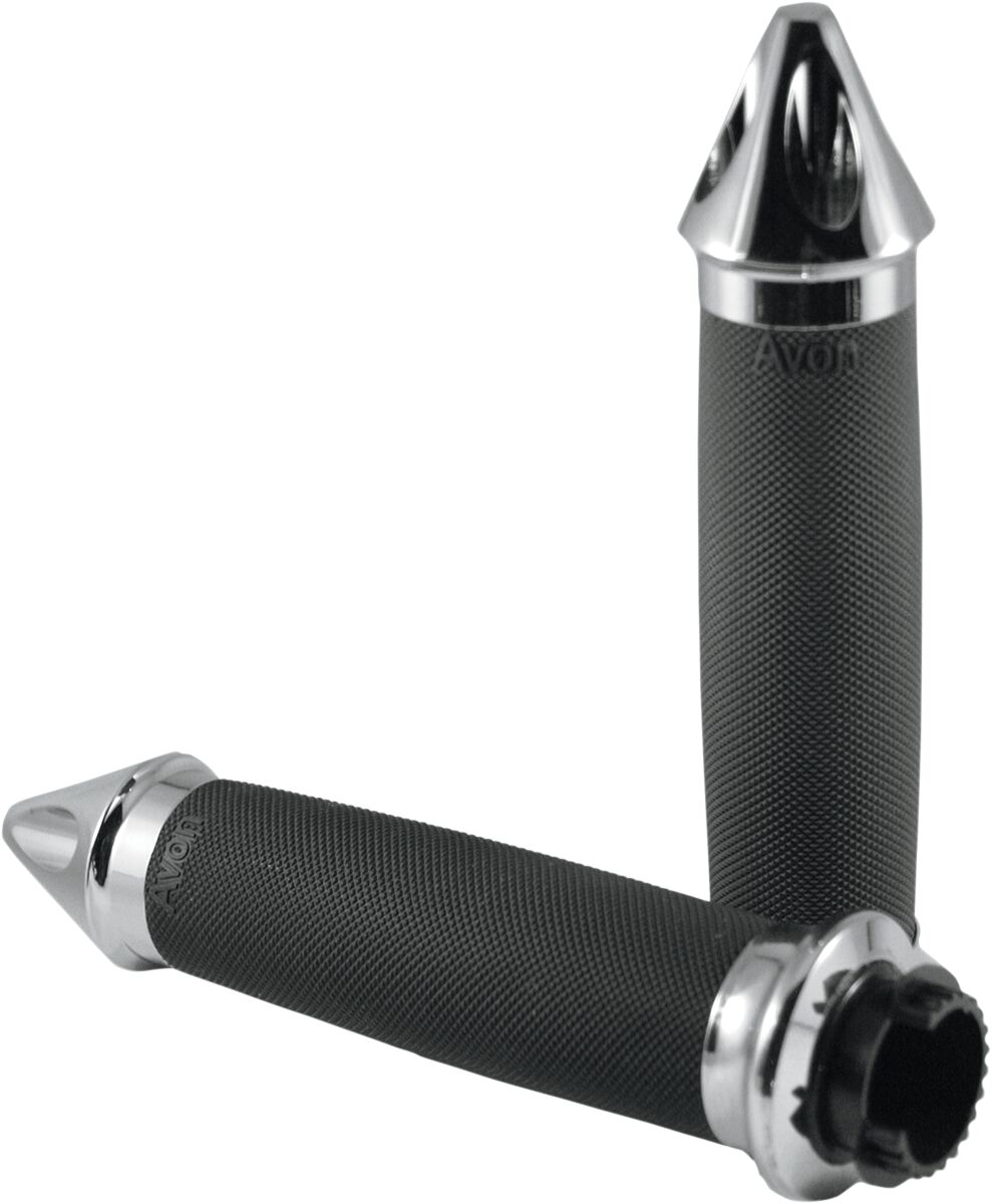 AVON GRIPS MT-CC-85-CH-SPK Manopole custom con estremità a punta KAWASAKI VN 900 HONDA VT SUZUKI MARAUDER