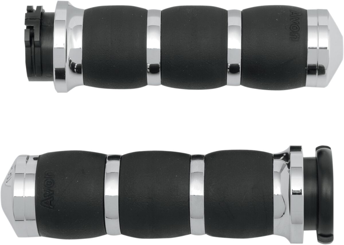 AVON GRIPS AIR-93 Manopole a 3 anelli Velvet Air Harley Davidson XL 883 1200 Sportster Iron 83>22