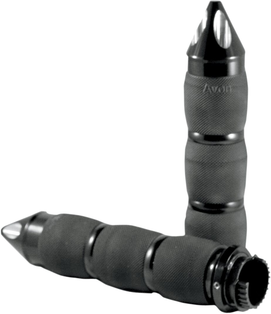 AVON GRIPS MT-AIR-90-AN-SP Manopole con cuscinetti d’aria Spike D 25,4 MM BLACK HARLEY DAVIDSON HONDA TRIUMPH SUZUKI YAMAHA