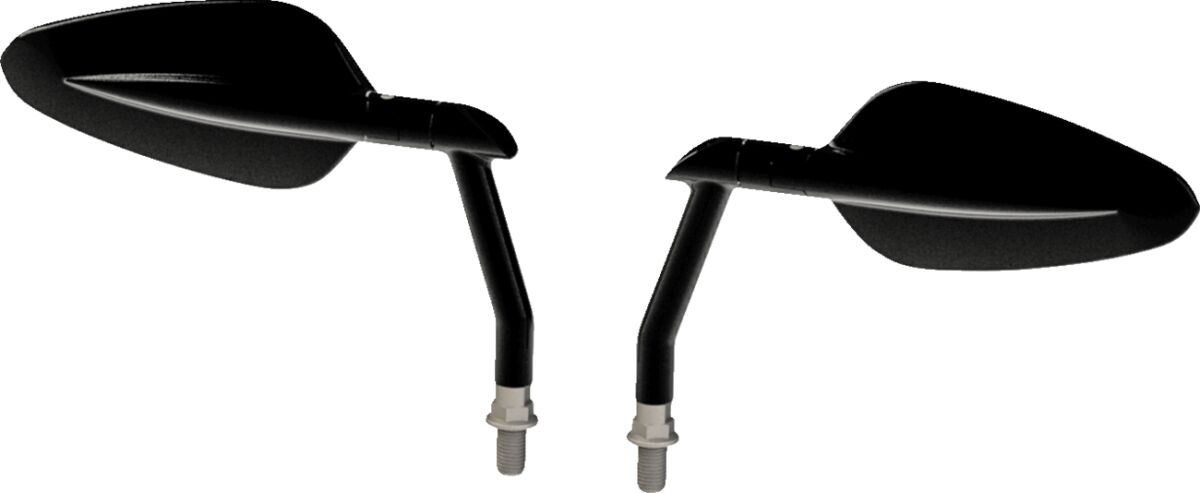 BURLY BRAND B16-1502B Specchietto Radar Ovale Nero