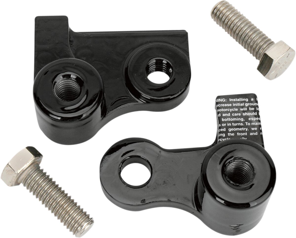 BURLY BRAND B28-22007 Kit abbassamento posteriore >Nero Harley Davidson FXDF 1690 Dyna Fat Bob 08>17
