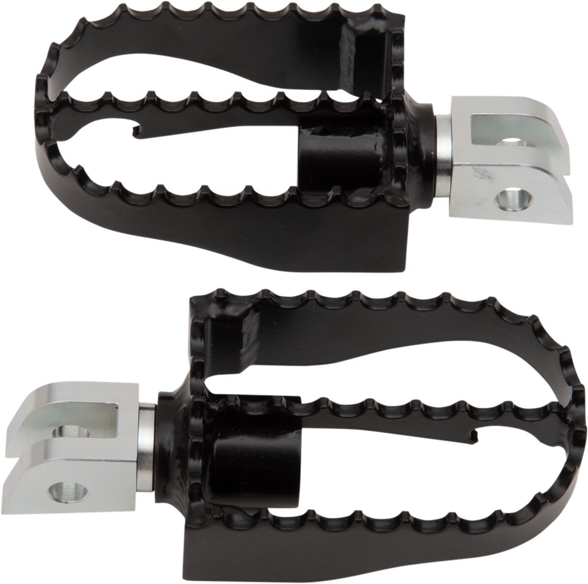 BURLY BRAND B13-1007B Pedane stile MX NERO Harley Davidson FXBR 1923 ABS Softail Breakout 117 24 > 25