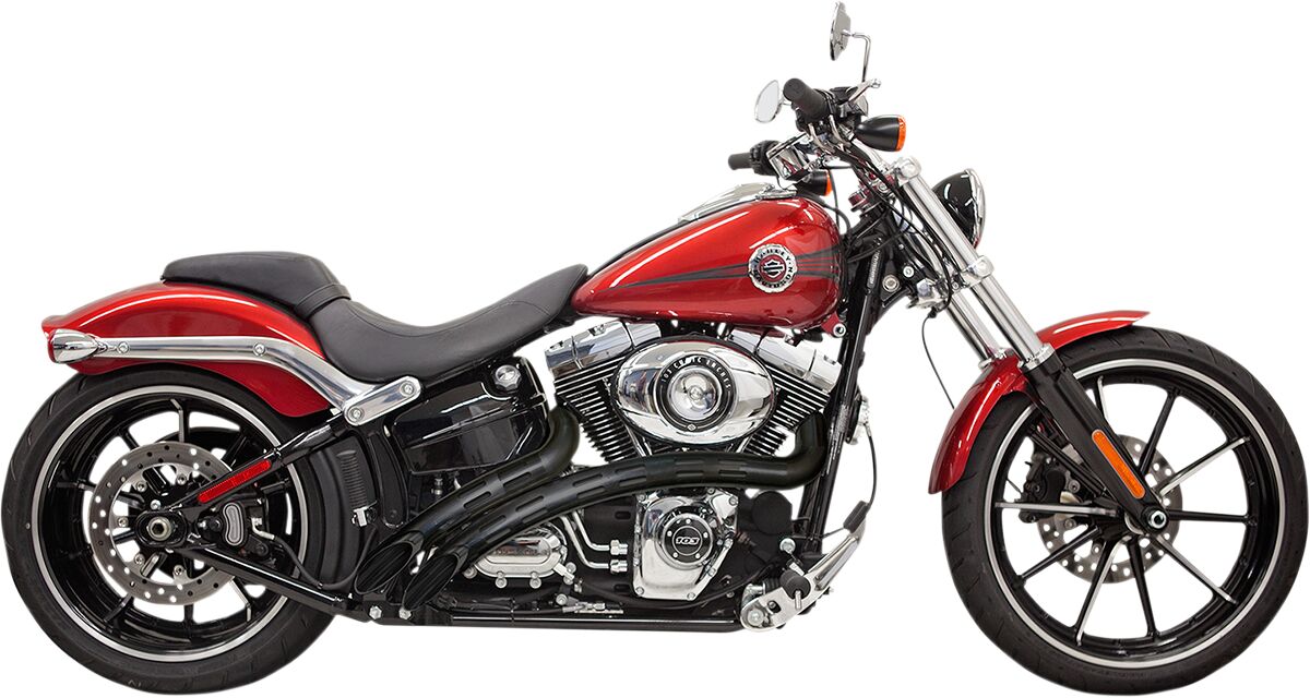 BASSANI XHAUST 1SD2FBB SCARICO COMPLETO Radial Sweeper Harley Davidson	FXDF 1690 Dyna Fat Bob 86>17