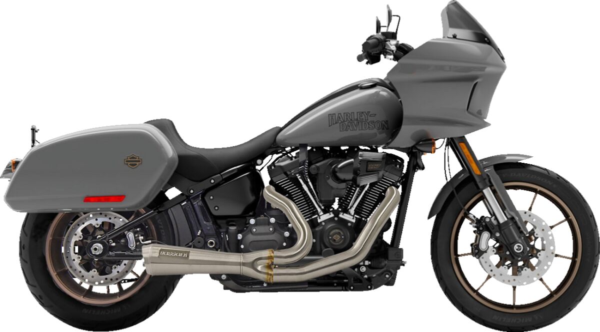 BASSANI XHAUST 1S74SSE SCARICO COMPLETO 2 in 1 corto The Ripper Road Rage Harley Davidson FXLRST 1923 ABS Softail Low Rider ST 117  18>24