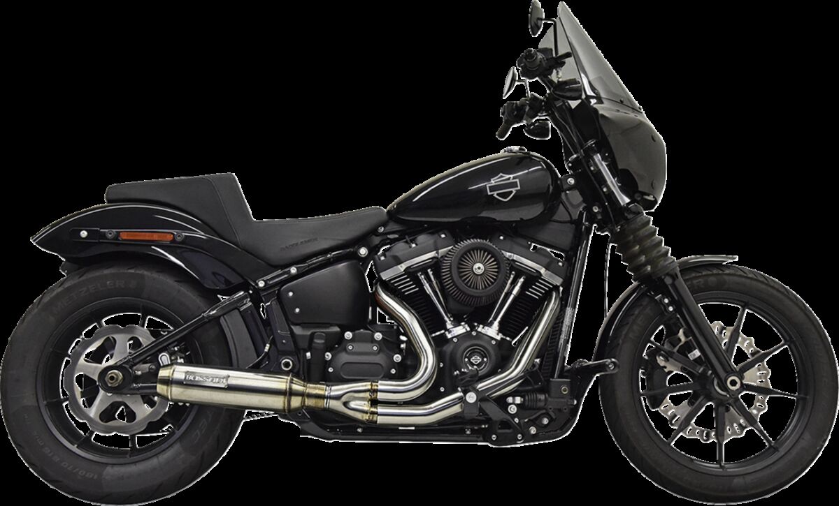 BASSANI XHAUST 1S77SSE SCARICO COMPLETO 2 in 1 silenziatore Superbike Harley Davidson FXBB 1923 ABS Softail Street Bob 117 18>25