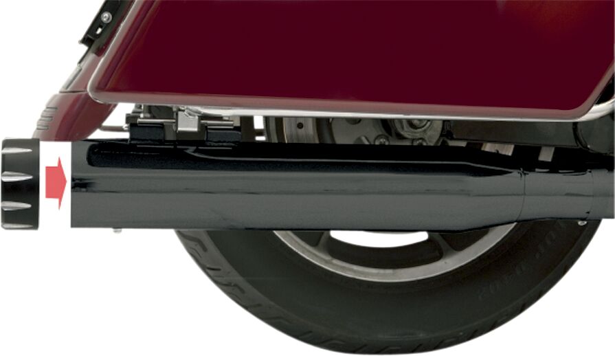 BASSANI XHAUST 1F740B Silenziatori slip-on Quick Change Harley Davidson FLTRX 1690 ABS Road Glide 95>16