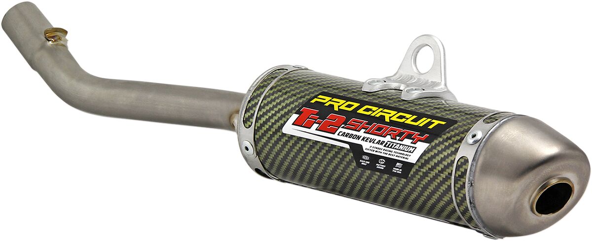 PRO CIRCUIT 1121412K SILENZIATORE TI-2 KAWASAKI KX 125 M	03>08