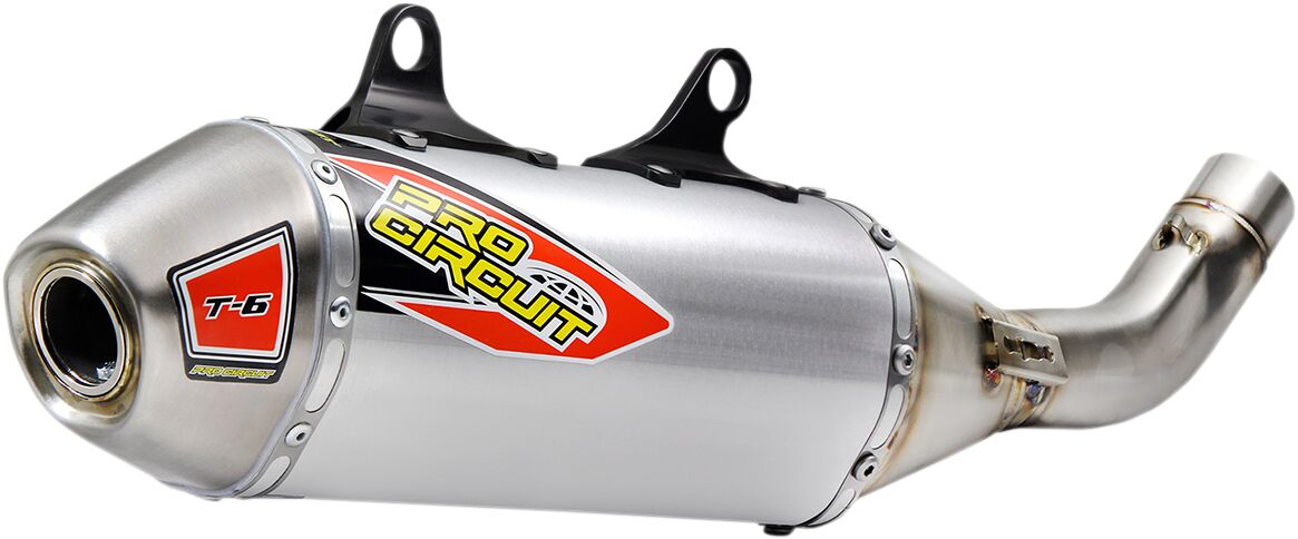 PRO CIRCUIT 0151845A SILENZIATORE T-6 KTM SX-F 450 HUSQVARNA FC 450 18>22