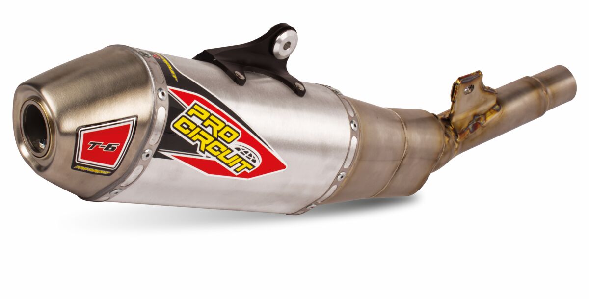 PRO CIRCUIT 0122525A SILENZIATORE T-6 KAWASAKI KX 250 25>26
