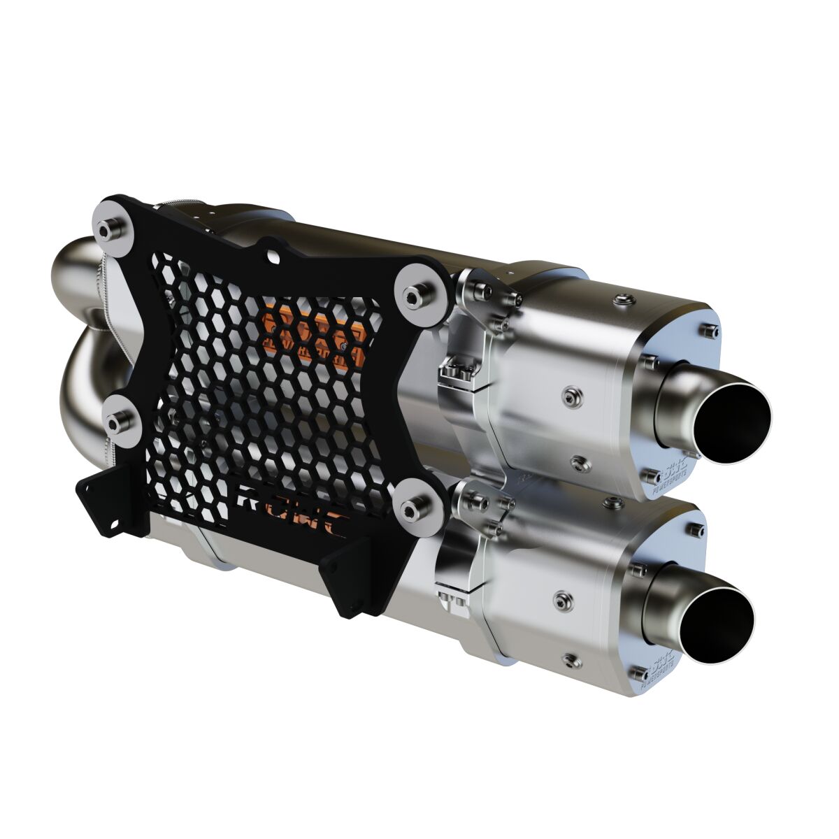 RJWC POWERSPORTS 10170735 SILENZIATORE SLIP ON ALLUMINIO APX CF MOTO ZFORCE 1000 V2 EFI 4X4 20>24