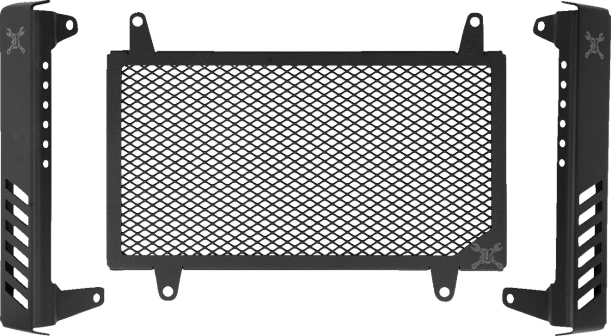 BURLY BRAND B10-3009B Protezione radiatore Slash-Cut NERO HONDA CMX 1100 ABS Rebel DCT 21 > 24