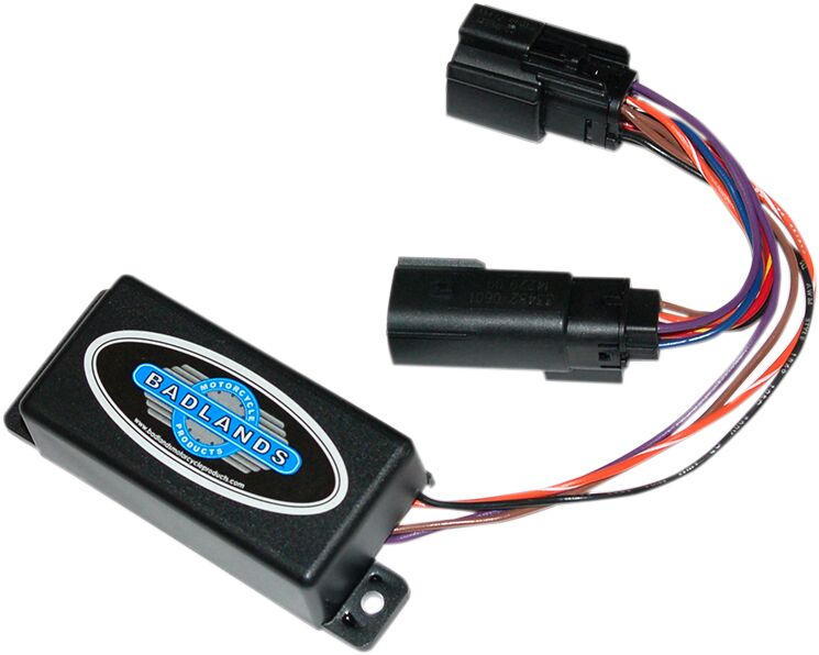 BADLANDS LE-03-SR Equalizzatore di carico per indicatori di direzione Plug-In Style III Harley Davidson FLHX 1690 Street Glide 10>13