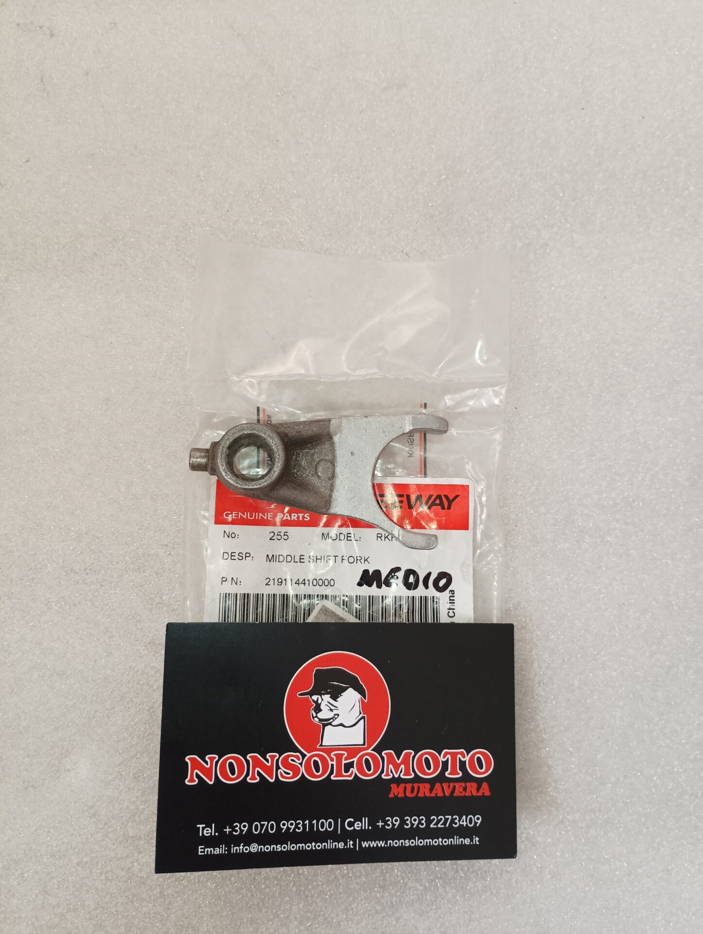 FORCHETTA CAMBIO CENTRALE KEEWAY RKR 125 219114410000