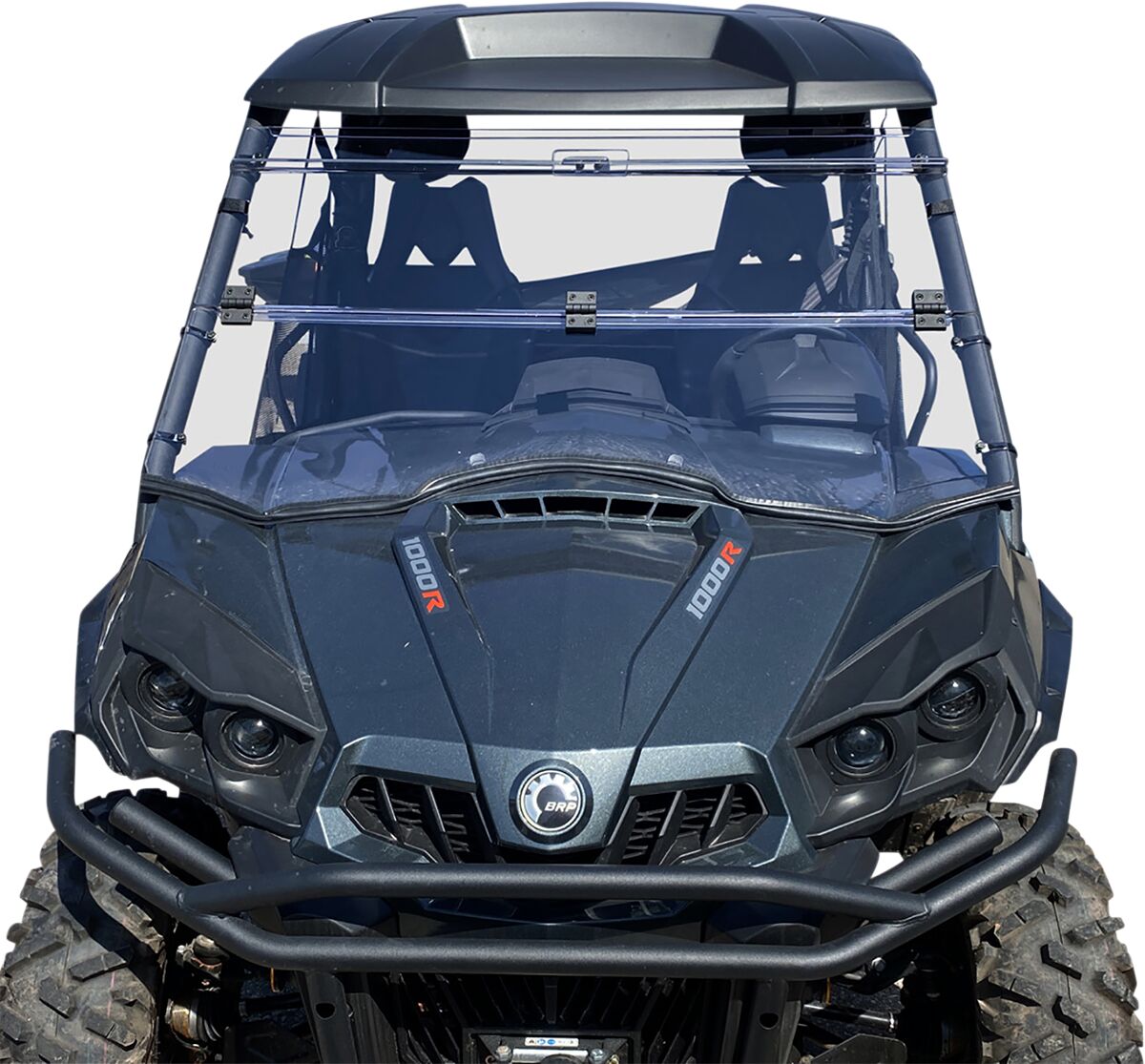 MOOSE V000269-12200M Parabrezza completamente ripiegabile Deluxe CAN AM (BRP) COMMANDER 1000 R EFI 11>20