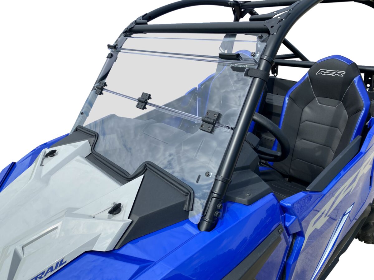 MOOSE V000291-12200M Parabrezza completamente ripiegabile Deluxe POLARIS RZR TRAIL 900 4X4 21>24